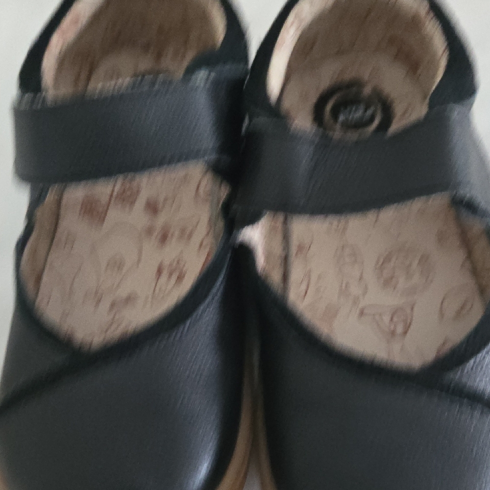 Livie & Luca Black Mary Jane Strap Shoes for Kids